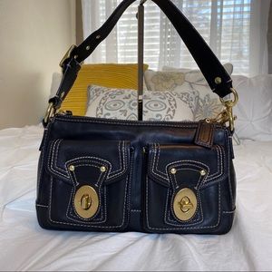 Coach Leather Shoulder Bag